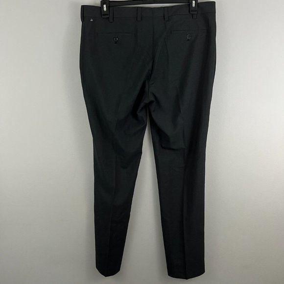 NWOT NORDSTROM Charcoal Grey Trim‎ Fit Dress Pants (38WX32L) - Picture 6 of 10